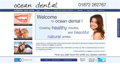 Desktop Screenshot of oceandental.co.uk
