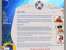 Tablet Screenshot of oceandental.net