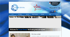 Desktop Screenshot of oceandental.com